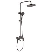 Душова стійка для ванни Kroner KRP Graz-GRP063 із змішувачем графіт CV031333