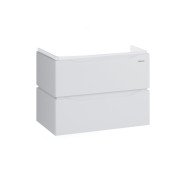 Тумба під раковину підвісна Sanwerk Alessa Air 76,5х44 см МДФ білий TV0000202