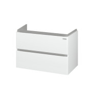 Тумба под раковину подвесная Sanwerk Amata Air 78,4х45 см МДФ белый TV0000378