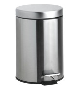 Ведро для мусора Bemeta Hotel 3 л нержавеющая сталь хром матовый 104315025