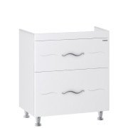 Тумба под раковину напольная Sanwerk Mindal 78х44 см МДФ белый TV0000229