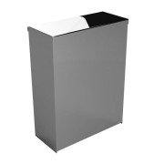 Ведро для мусора Bemeta Hotel настенное 6 л нержавеющая сталь хром 101915051