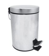 Відро для сміття Bemeta Hotel 5 л нержавіюча сталь хром 104315012