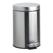Відро для сміття Bemeta Hotel 5 л нержавіюча сталь хром матовий 104315052