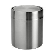 Ведро для мусора Bemeta Hotel 1,5 л нержавеющая сталь хром матовый 137115205