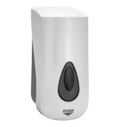 Диспенсер для рідкого мила Bemeta Hotel 1000 мл пластик білий глянцевий 121109036