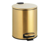 Відро для сміття Bemeta Hotel 5 л нержавіюча сталь золото матове 160315010