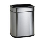 Відро для сміття Bemeta Hotel 6 л нержавіюча сталь хром матовий 126115395
