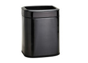 Ведро для мусора Bemeta Hotel 6 л нержавеющая сталь черный 126115398