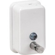 Диспенсер для жидкого мыла Bemeta Hotel 500 мл нержавеющая сталь белый матовый 105109024