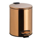 Ведро для мусора Bemeta Hotel 5 л нержавеющая сталь медное золото 158315010