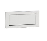 Кришка для сміттєвого кошика Bemeta Hotel монтована на стільницю нержавіюча сталь матова 101015335