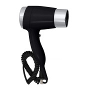 Фен без держателя Bemeta Hotel черный глянец 945433088