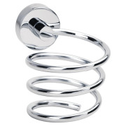 Тримач для фена спіральний Bemeta Hotel латунь хром 104117022