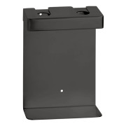 Держатель для дозатора жидкого мыла Bemeta Hotel двойной нержавеющая сталь черный матовый 146109460