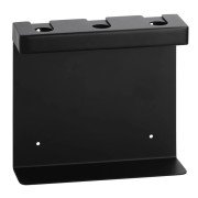 Утримувач для дозатора рідкого мила Bemeta Hotel потрійний нержавіюча сталь чорний матовий 146109470