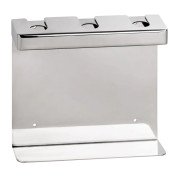 Тримач для дозатора рідкого мила Bemeta Hotel потрійний нержавіюча сталь полірована 146109471