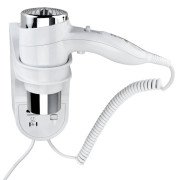 Фен із тримачем Bemeta Hotel 1600 Вт білий глянець 945533154