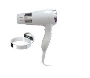 Фен з тримачем Bemeta Hotel білий глянець 999433084
