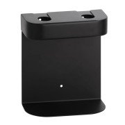 Утримувач дозатора рідкого мила Bemeta Hotel подвійний нержавіюча сталь чорний матовий 146109430