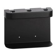 Утримувач для дозатора рідкого мила Bemeta Hotel потрійний нержавіюча сталь чорний матовий 146109440