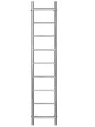 Полотенцесушитель водяной Deffi Орион П9 400х1600 боковое левое подключение хром C.OR.160.40.9.C.B