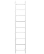 Полотенцесушитель водяной Deffi Орион П9 400х1600 боковое правое подключение белый C.OR.160.40.9.W.C