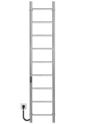 Електрична сушарка для рушників Deffi Оріон П9 300х1600 праве підключення JD03 хром C.OR.160.30.9.E.C.L.1