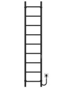 Електрична сушарка для рушників Deffi Оріон П9 300х1600 праве підключення JD03 чорний C.OR.160.30.9.E.B.R.1