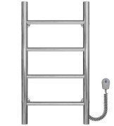 Електрична сушарка для рушників Deffi Оріон П4 400х600 праве підключення хром C.OR.60.40.4.E.C.R.5