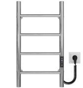 Електрична сушарка для рушників Deffi Оріон П4 400х600 праве підключення JD03 хром C.OR.60.40.4.E.C.R.1