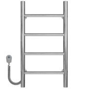 Електричні сушарки для рушників Deffi Оріон П4 400х600 ліве підключення хром C.OR.60.40.4.E.C.L.5