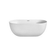 Ванна акрилова Hatria Tiberis 170x78 см с инсталляцией білий 00Y7AX01