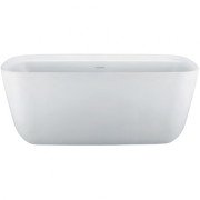 Ванна акрилова Hatria ВТ 03 170x78 см з інсталяцією білий матовий 00Y8AH25