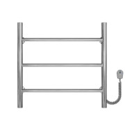 Електрична сушарка для рушників Deffi Оріон П3 500х500 праве підключення хром C.OR.50.50.3.E.C.R.5