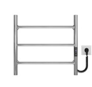 Электрический полотенцесушитель Deffi Орион П3 500х500 правое подключение JD03 хром C.OR.50.50.3.E.C.R.1