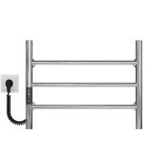 Електрична сушарка для рушників Deffi Оріон П3 500х400 ліве підключення JD03 хром C.OR.40.50.3.E.C.L.1