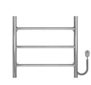 Электрический полотенцесушитель Deffi Орион П3 500х500 правое подключение хром C.OR.50.50.3.E.C.R.5