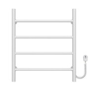 Электрический полотенцесушитель Deffi Орион П4 500х600 правое подключение белый C.OR.60.50.4.E.W.R.5