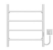 Електрична сушарка для рушників Deffi Оріон П4 500х600 праве підключення WD03 білий C.OR.60.50.4.E.W.R.3