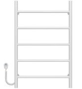 Електрична сушарка для рушників Deffi Оріон П5 500х800 ліве підключення білий C.OR.80.50.5.E.W.L.5