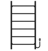 Електрична сушарка для рушників Deffi Оріон П6 500х1000 праве підключення чорний C.OR.100.50.6.E.B.R.5