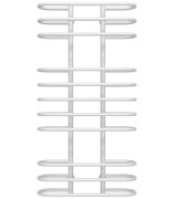 Сушка для рушників водяна Deffi Британіка П11 600х1200 нижнє підключення білий C.BR.120.60.11.W.A