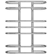 Полотенцесушитель водяной Deffi Британика П7 600х800 нижнее подключение хром C.BR.80.60.7.C.A