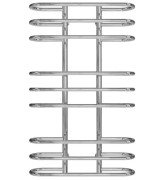 Сушка для рушників водяна Deffi Британіка П9 600х1000 нижнє підключення хром C.BR.100.60.9.C.A