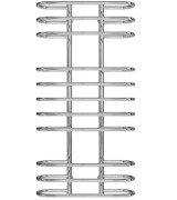 Сушка для рушників водяна Deffi Британіка П11 600х1200 нижнє підключення хром C.BR.120.60.11.C.A