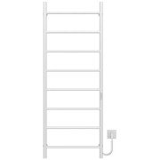 Електрична сушарка для рушників Deffi Оріон П8 500х1400 правильне підключення WD03 білий C.OR.140.50.8.E.W.R.3