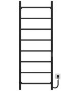 Електрична сушарка для рушників Deffi Оріон П8 500х1400 праве підключення JD03 чорний C.OR.140.50.8.E.B.R.1