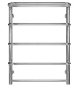 Сушка для рушників водяна Deffi Стандарт з полицею П5 500х700 нижнє підключення хром C.SP.70.50.5.C.A