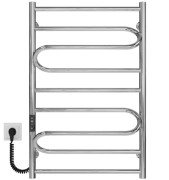 Електрична сушарка для рушників Deffi Вілла 500х800 ліве підключення JD03 хром C.VP.80.50.E.C.L.1